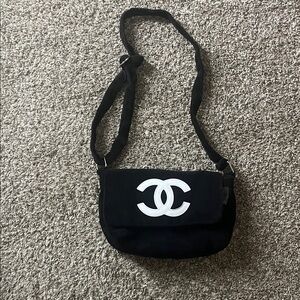 Small Fur Chanel Purse